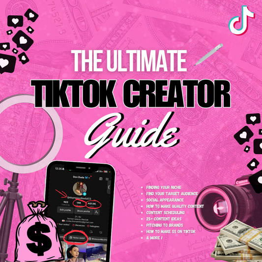 ULTIMATE TIKTOK CONTENT CREATOR GUIDE | E-Book